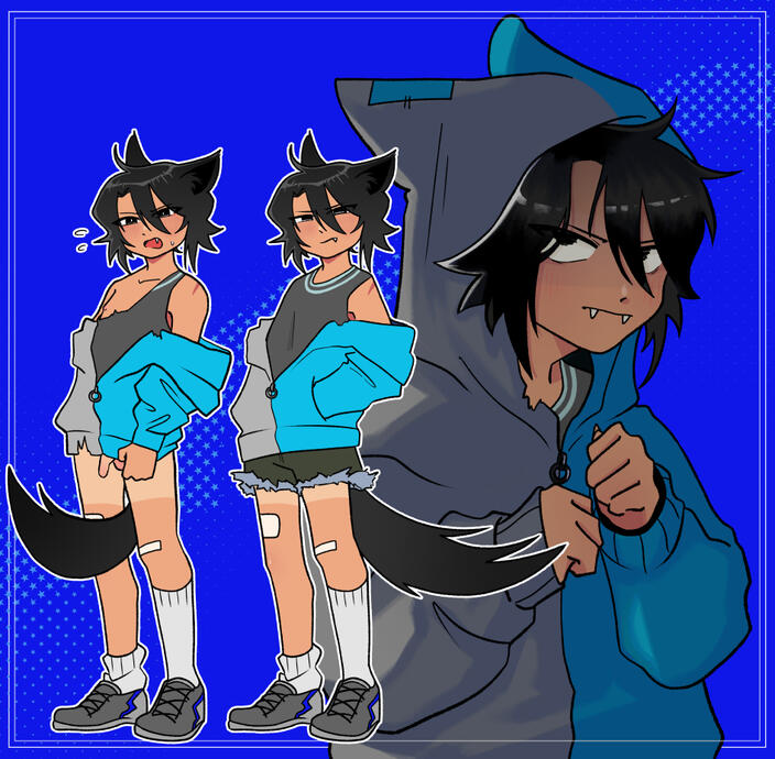 (Full body front + Full body NSFW + Close up)